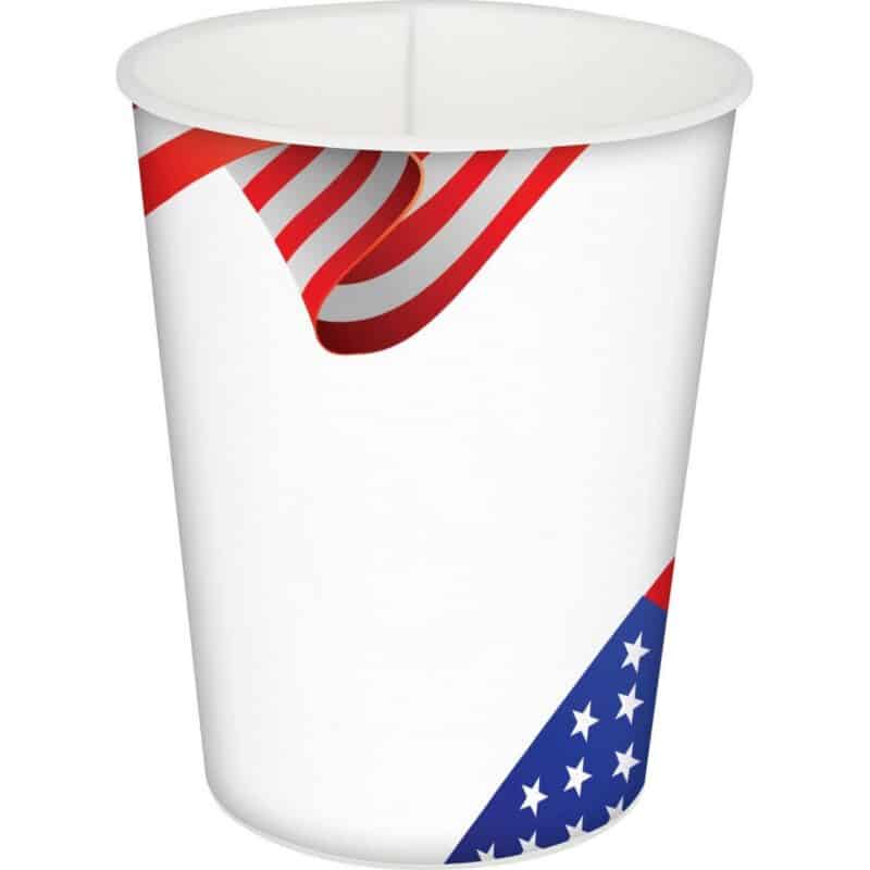 Custom Patriotic Stadium Cup - 1