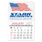 Custom Patriotic Value Stick Calendar