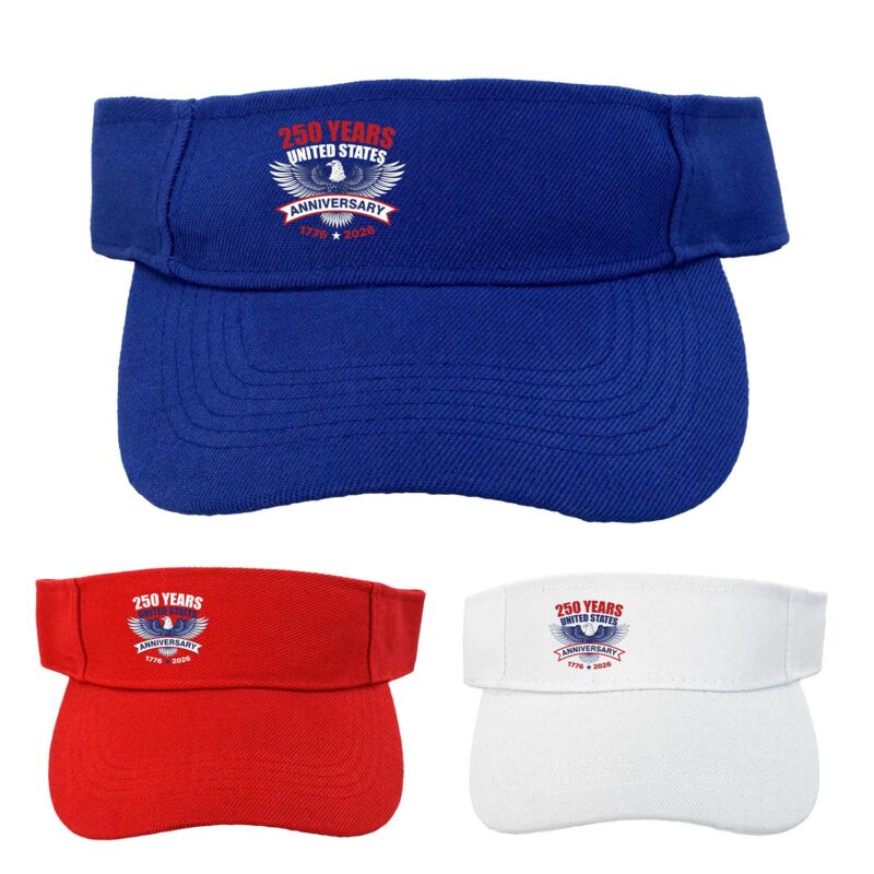 Custom Patriotic Visor - 1