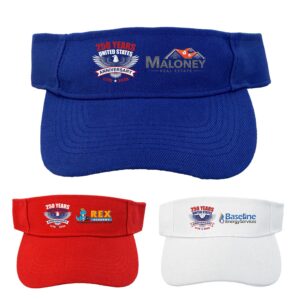 Custom Patriotic Visor