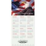 Custom Patriotic Z-Fold Calendar