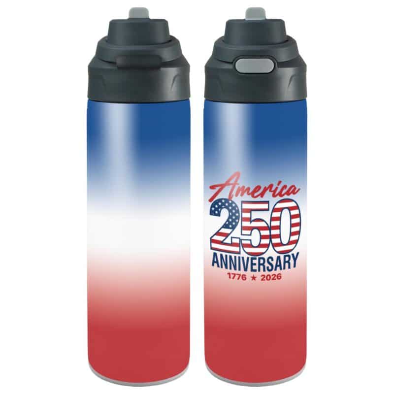 Custom Pop Up 24 oz. Recycled Stainless Steel Bottle - 1