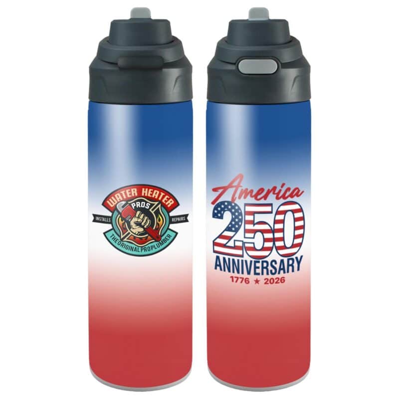 Custom Pop Up 24 oz. Recycled Stainless Steel Bottle