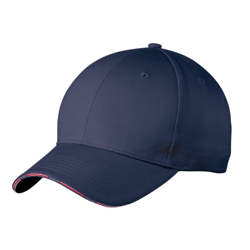 Custom Port Authority® Americana Flag Sandwich Cap. - 4
