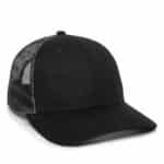Custom Premium Modern Trucker Cap w/Flag Mesh Back - 4