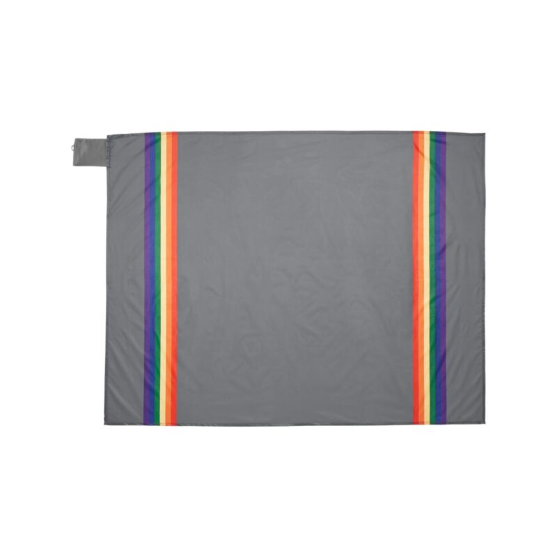 Custom Rainbow Pride Packable On-The-Go Picnic Mat. - 4