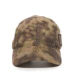 Custom Tactical Unstructured Camo Cap w/Flag