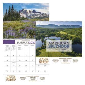 Custom Triumph® Calendars American Splendor Calendar