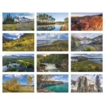 Custom Triumph® Calendars American Splendor with Date Blocks Calendar - 1