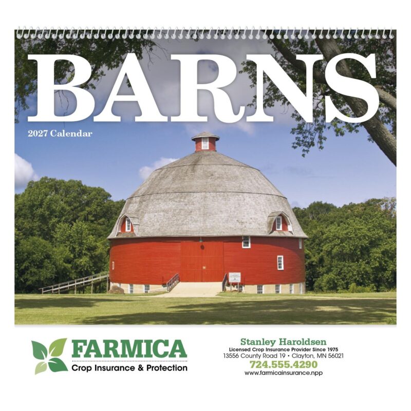 Custom Triumph® Calendars Barns Calendar - 5