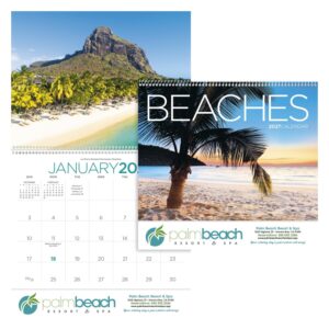 Custom Triumph® Calendars Beaches Calendar