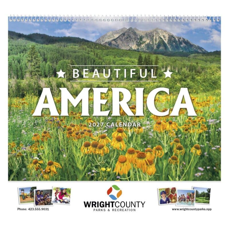 Custom Triumph® Calendars Beautiful America Calendar - 5