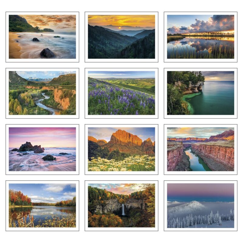 Custom Triumph® Calendars Beautiful America Pocket Calendar - 4