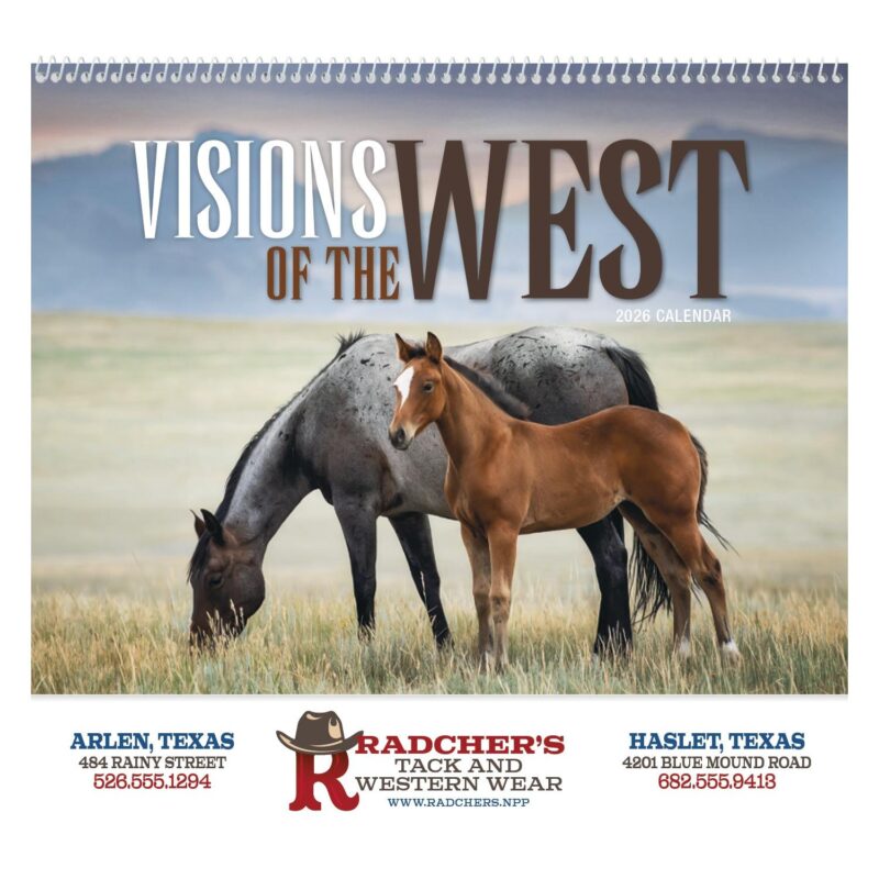 Custom Triumph® Calendars Visions of the West Calendar - 2