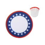 Custom USA Patriotic Folding Flyer With Case - 1