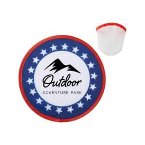 Custom USA Patriotic Folding Flyer With Case