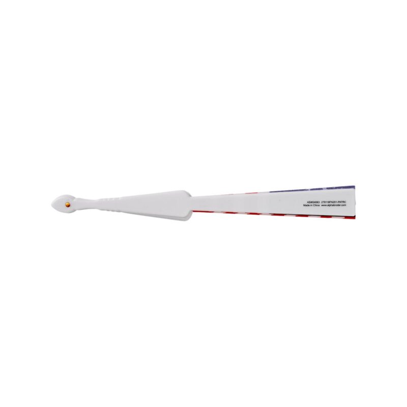 Custom USA Patriotic Folding Handheld Fan - 3