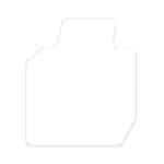 Custom Vote Shaped NoteKeeper™ Magnet 35 Mil - 1