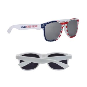 Custom Victory USA Flag Mirror Sunglasses