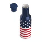 Custom 18 oz RTIC® Double-Walled Insulated Ceramic Lined Sidekick Bottle-USA 250th - 3