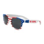 Custom USA Patriotic Miami Sunglasses
