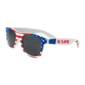 Custom USA Patriotic Miami Sunglasses