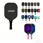 Custom Lightweight Fiberglass Pickleball Paddle Set for Outdoor Games