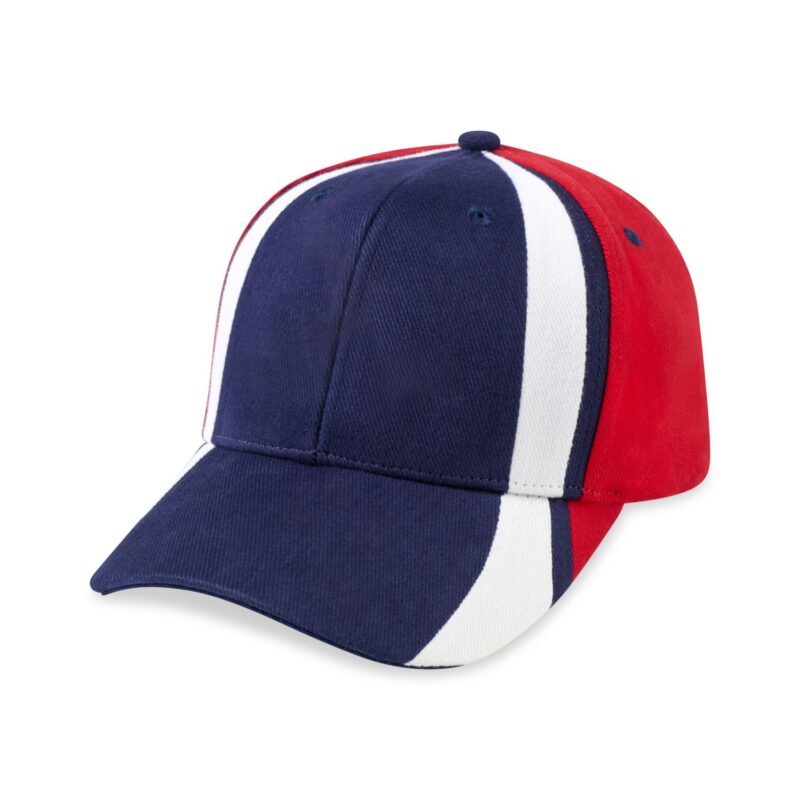 Custom Merrimack Hat Co. Patriot Victory Hat - Red-White-Blue - 1