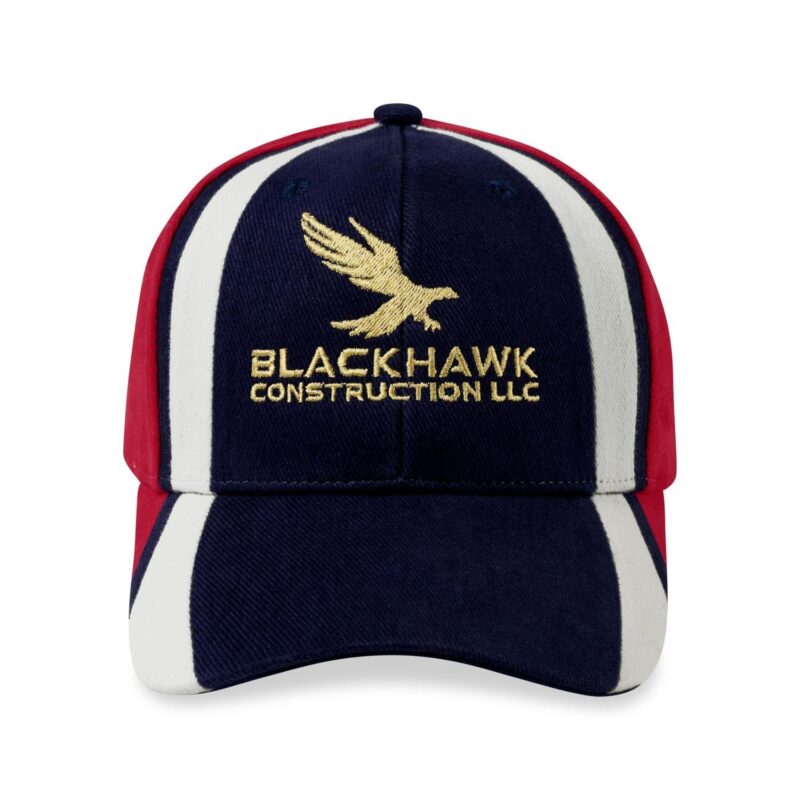 Custom Merrimack Hat Co. Patriot Victory Hat - Red-White-Blue - 2