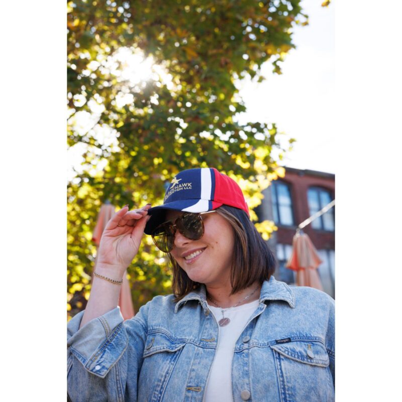 Custom Merrimack Hat Co. Patriot Victory Hat - Red-White-Blue - 5
