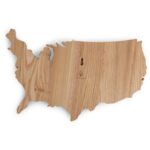 Custom USA Map Serving Board - 1
