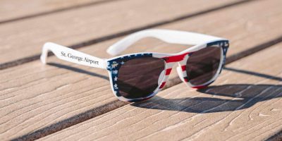 Custom Patriotic Malibu Sunglasses - 7